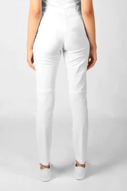 Acrobat Skinny Leg Pant By Verge In White