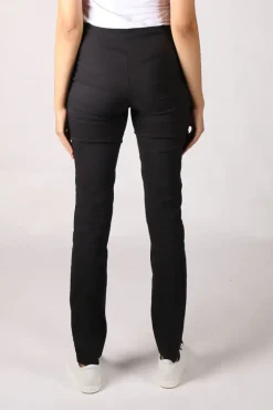 Acrobat Slim Leg Pant In Black By Verge