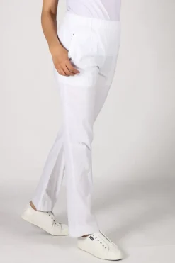 Acrobat Slim Pocket Pant In White
