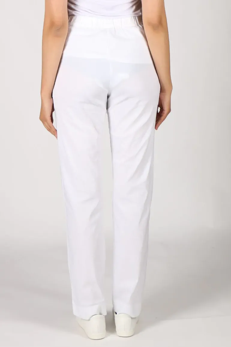 Acrobat Slim Pocket Pant In White