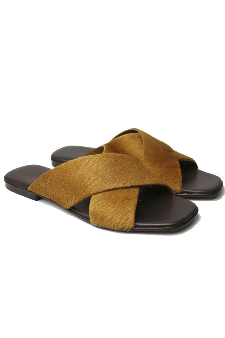 Antichi Romani Crossover Slide In Tan