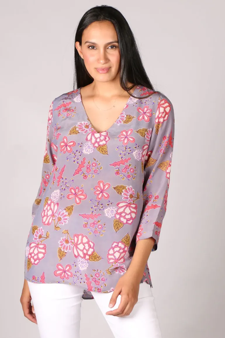 Anupamaa Amina Garden Top In Lilac