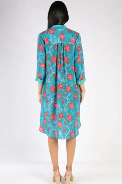 Anupamaa Anya Bouquet Dress In Steel