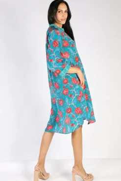 Anupamaa Anya Bouquet Dress In Steel