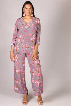 Anupamaa Palazzo Garden Pant In Lilac