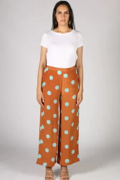 Anupamaa Palazzo Spot Pant In Tan