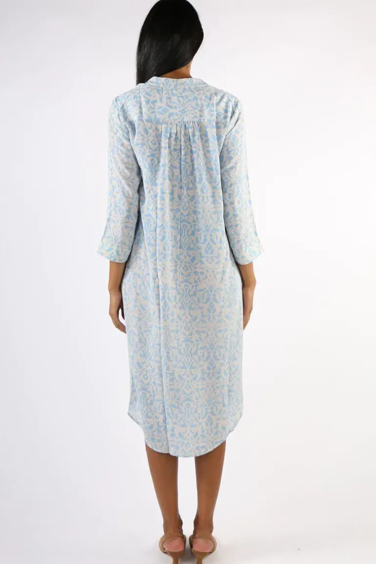 Anupamaa Roma Deco Dress In Sky