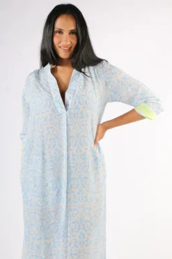 Anupamaa Roma Deco Dress In Sky
