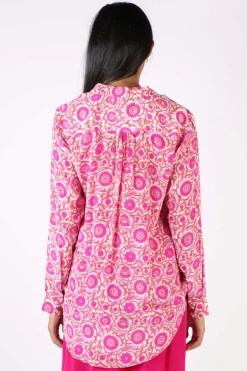 Anupamaa Roma Pala Shirt In Rose