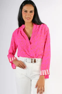 Anupamaa Roma Vine Shirt In Pink