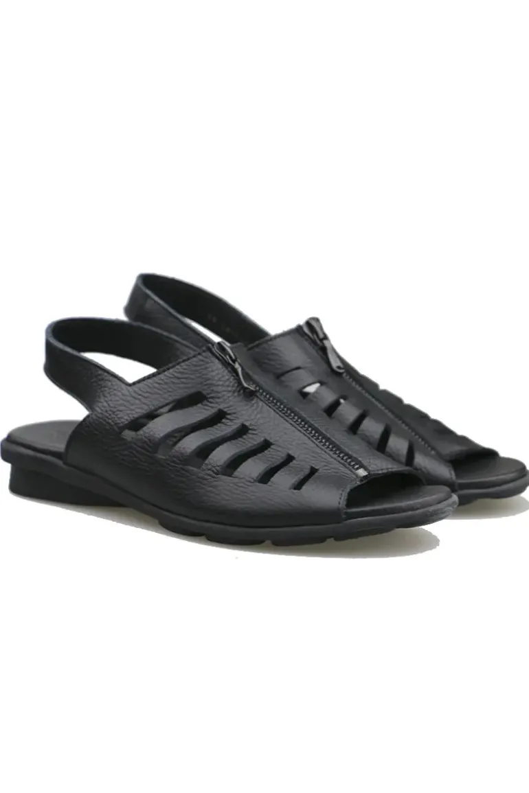 Arche Denhae Sandal In Black