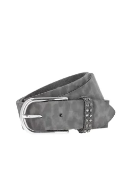 B Belt Leopard Belt In Black