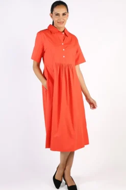 Bagruu Barley Dress In Poppy