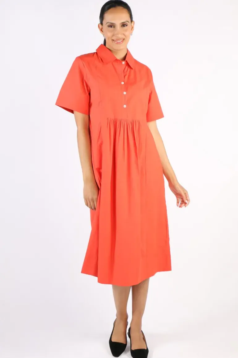 Bagruu Barley Dress In Poppy
