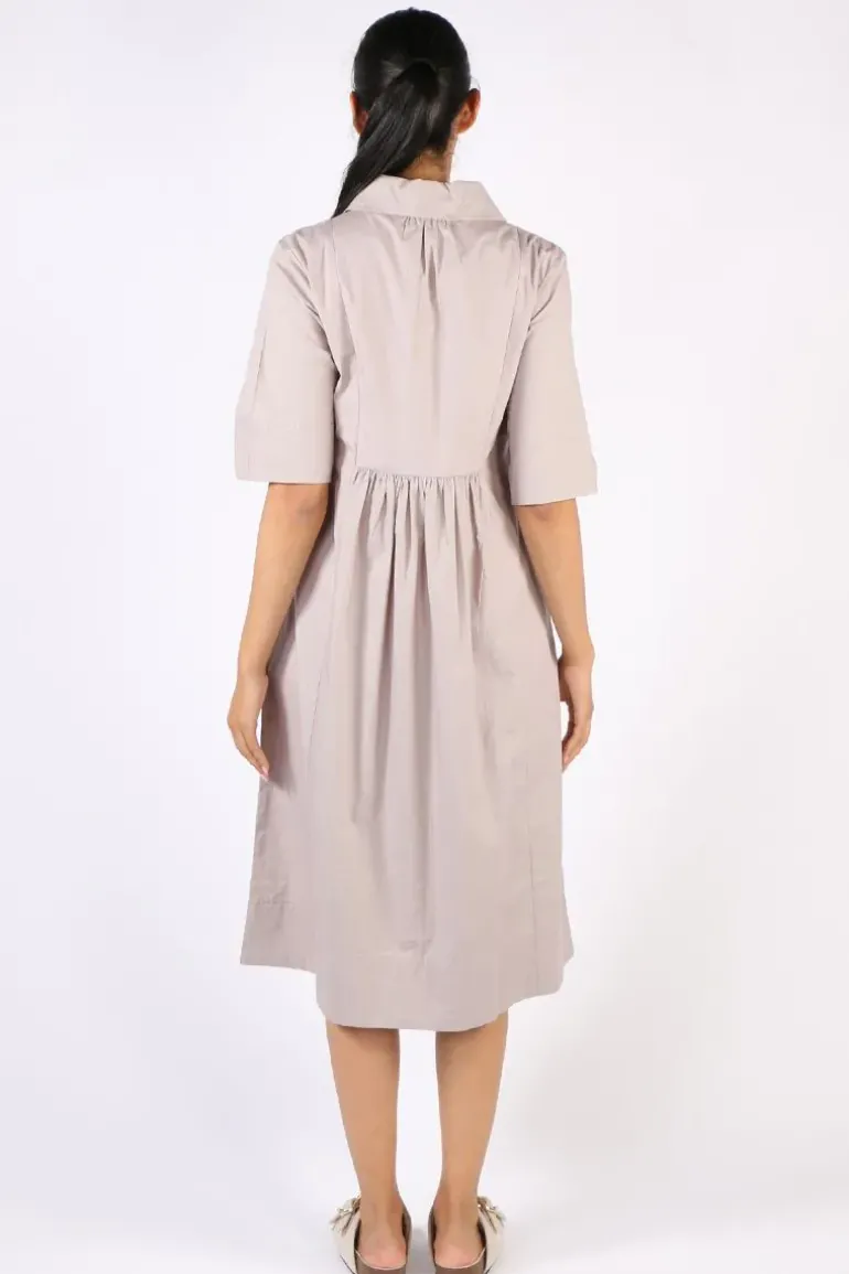 Bagruu Barley Dress In Stone