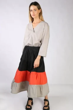 Bagruu Diwali MB Skirt In Black