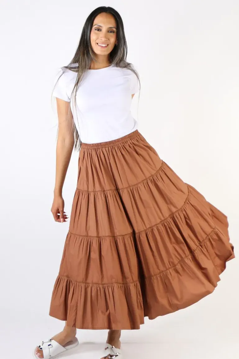 Bagruu Diwali Skirt In Bark