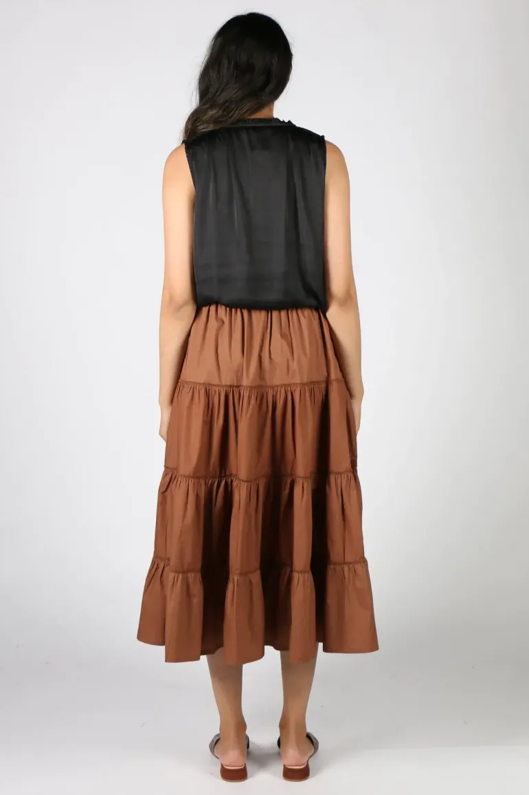 Bagruu Diwali Skirt In Bark