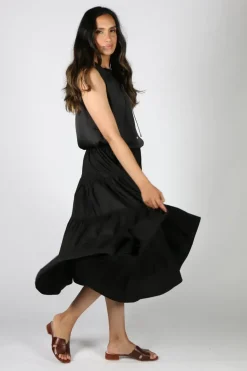 Bagruu Diwali Skirt In Black