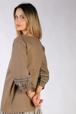 Bagruu Elena Top In Olive