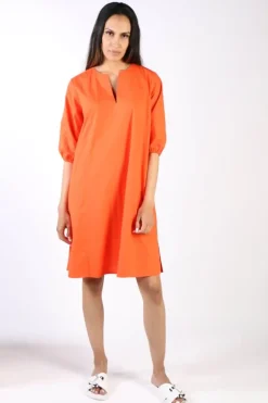 Bagruu Elka Dress In Orange