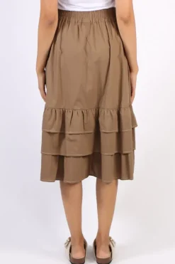 Bagruu Frida Skirt In Olive