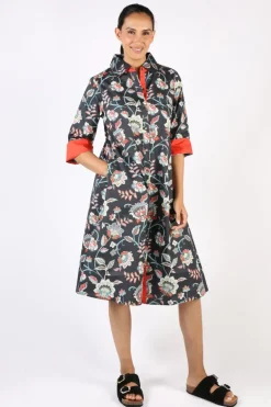 Bagruu Harvey Dress In Floral