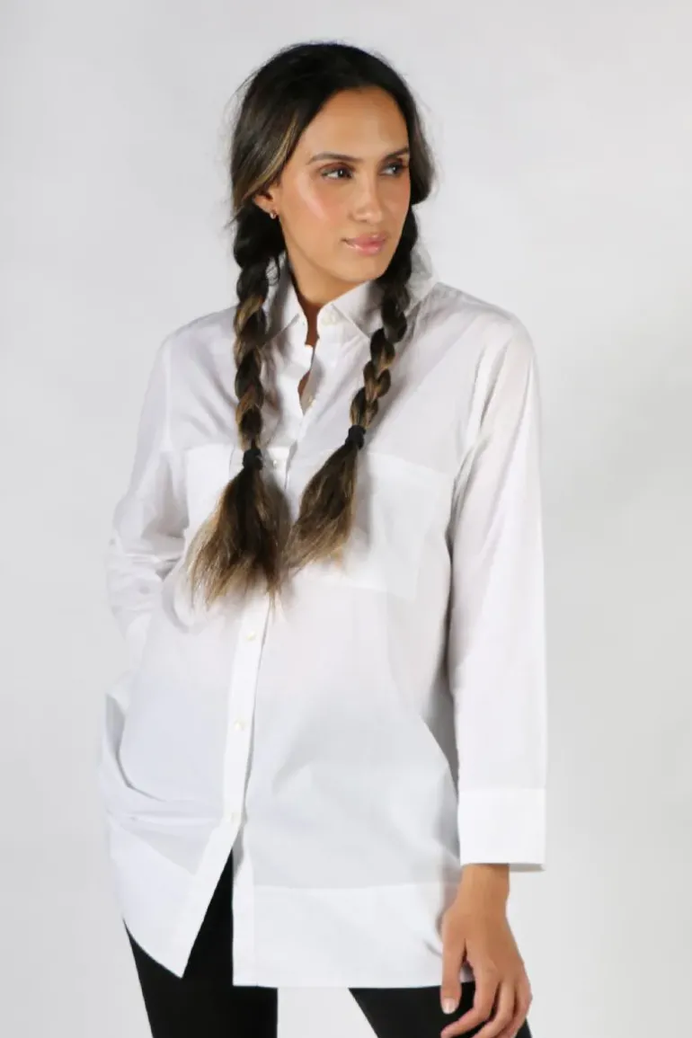 Bagruu Harvey Shirt In White