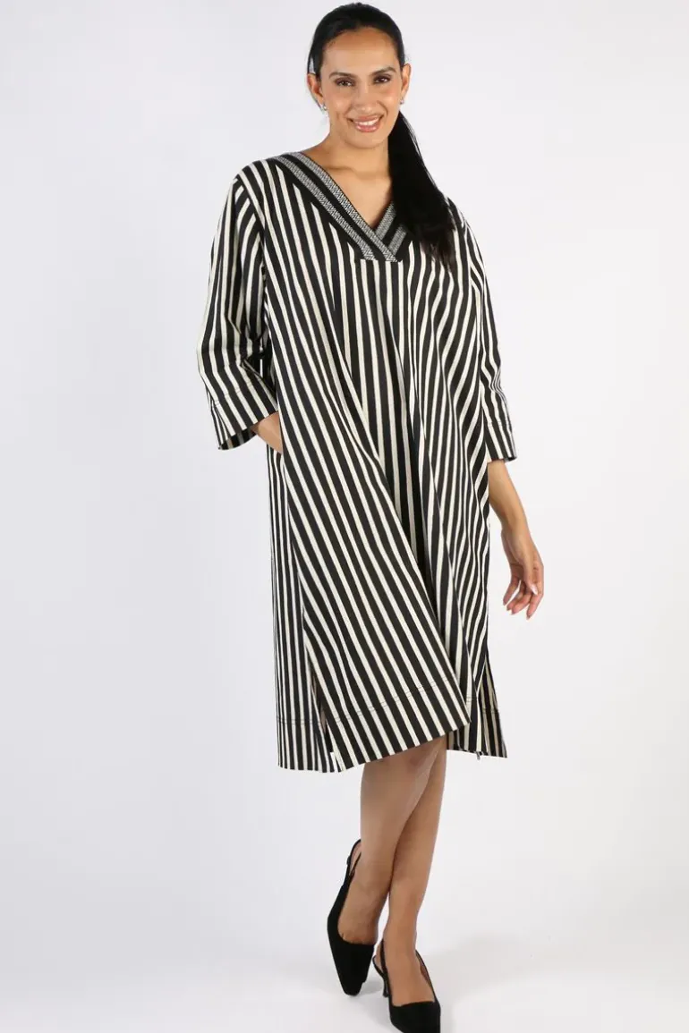 Bagruu Jenna Dress In Stripe