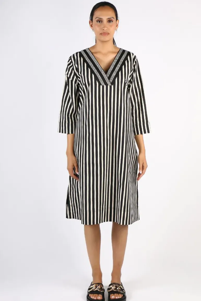 Bagruu Jenna Dress In Stripe