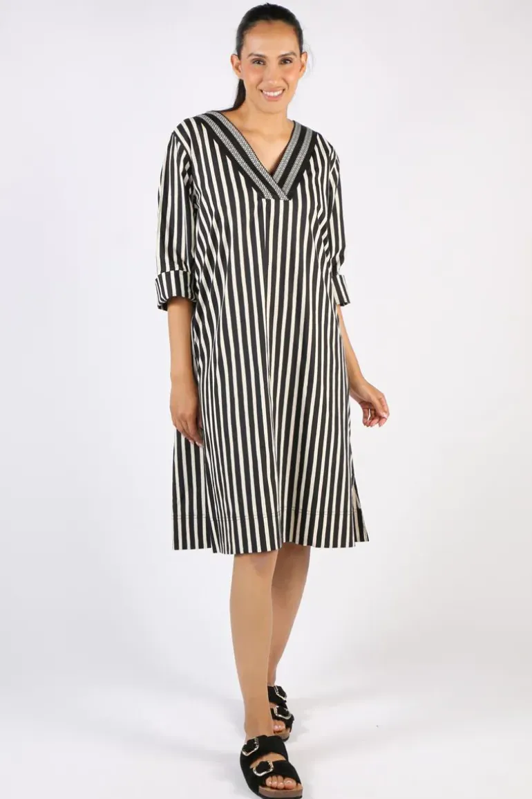 Bagruu Jenna Dress In Stripe