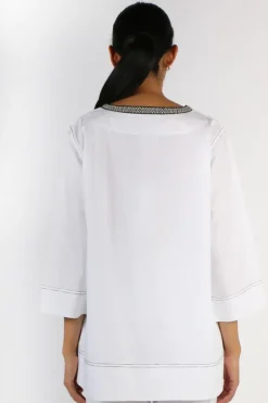 Bagruu Jenna Top In White