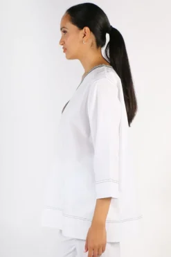 Bagruu Jenna Top In White