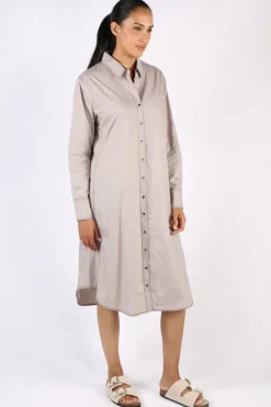Bagruu Jerry Dress In Stone