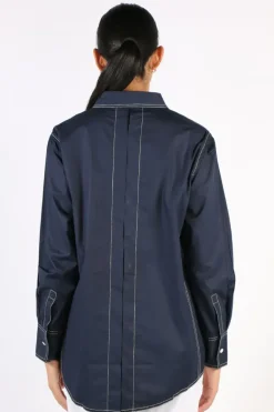 Bagruu Jerry Shirt In Navy