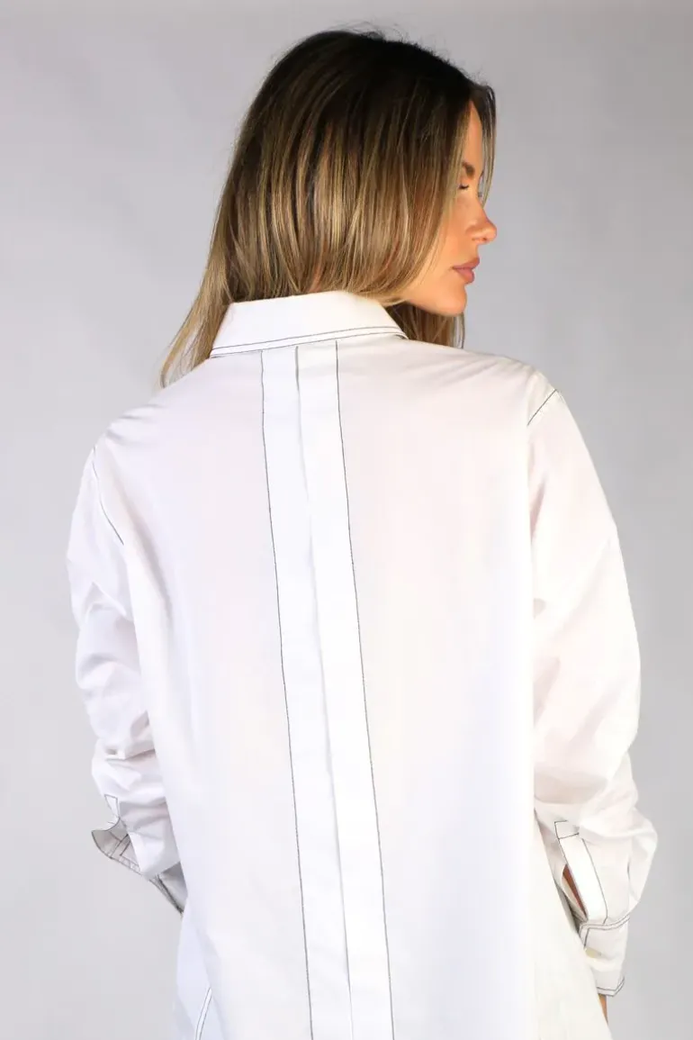Bagruu Jerry Shirt In White
