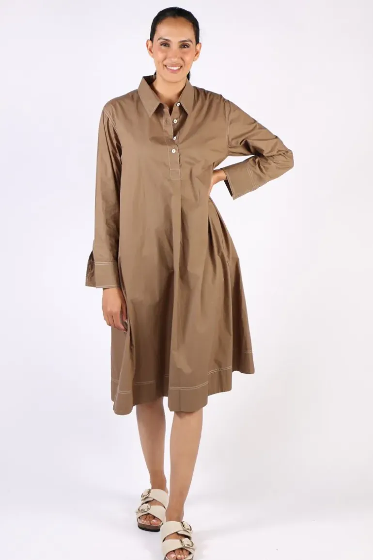 Bagruu Mada Dress In Olive