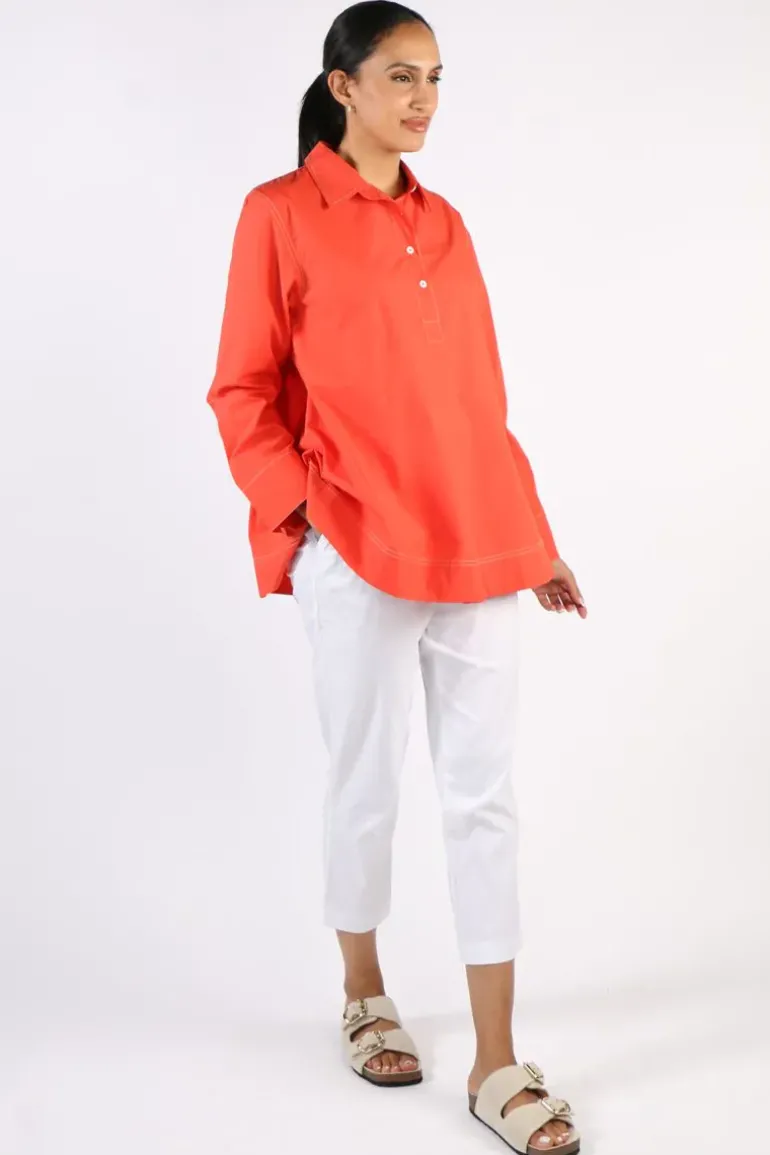 Bagruu Mada Shirt In Poppy