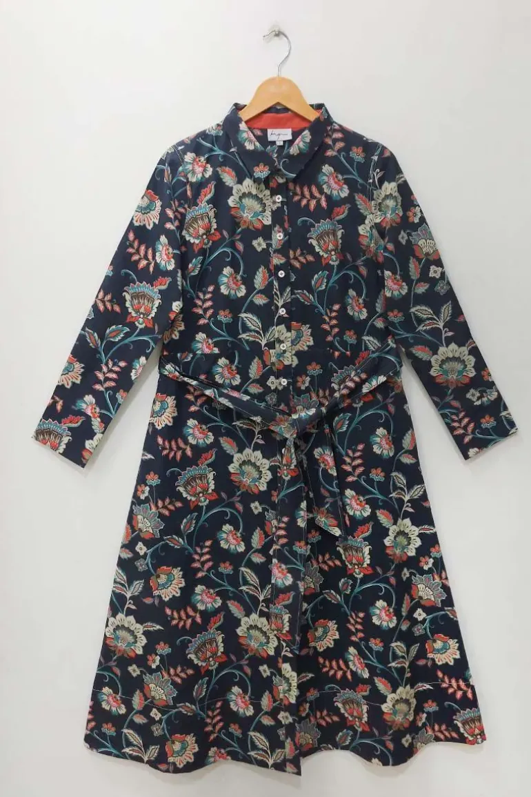 Bagruu Mala Dress In Floral