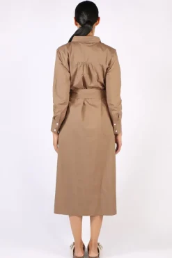 Bagruu Mala Dress In Olive