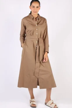 Bagruu Mala Dress In Olive
