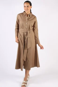 Bagruu Mala Dress In Olive