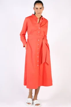 Bagruu Mala Dress In Poppy