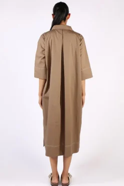 Bagruu Minna Dress In Olive
