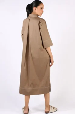 Bagruu Minna Dress In Olive