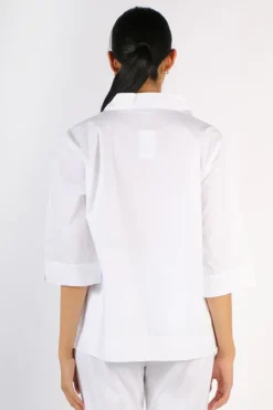 Bagruu Minna Top In White