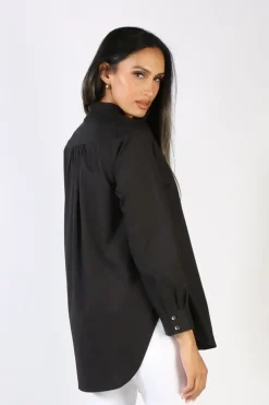 Bagruu Olive Shirt In Black