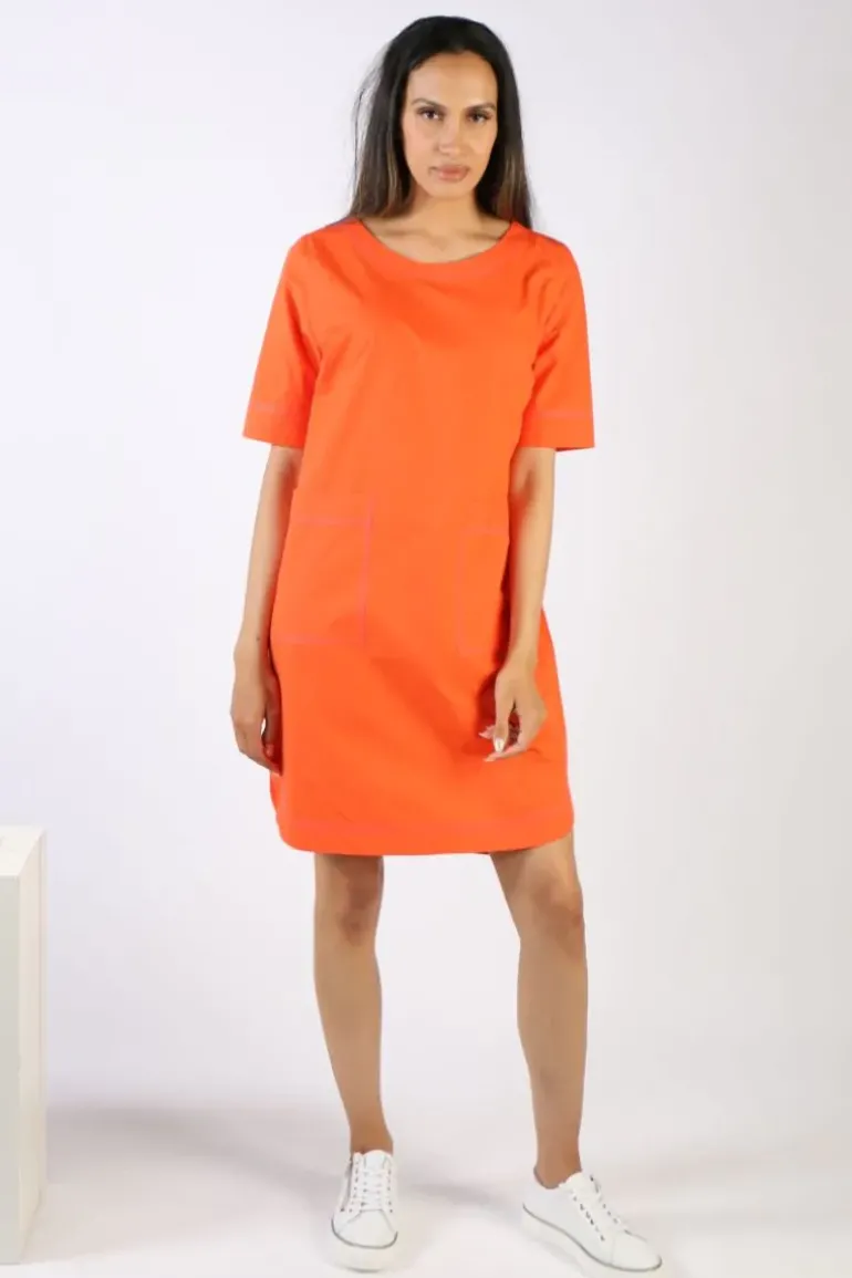Bagruu Pati Dress In Orange