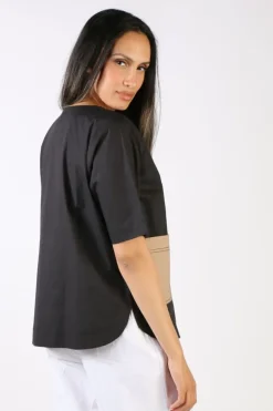 Bagruu Pati Top In Black