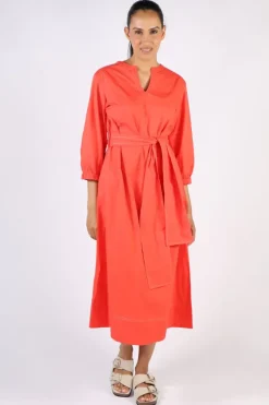 Bagruu Perri Dress In Poppy